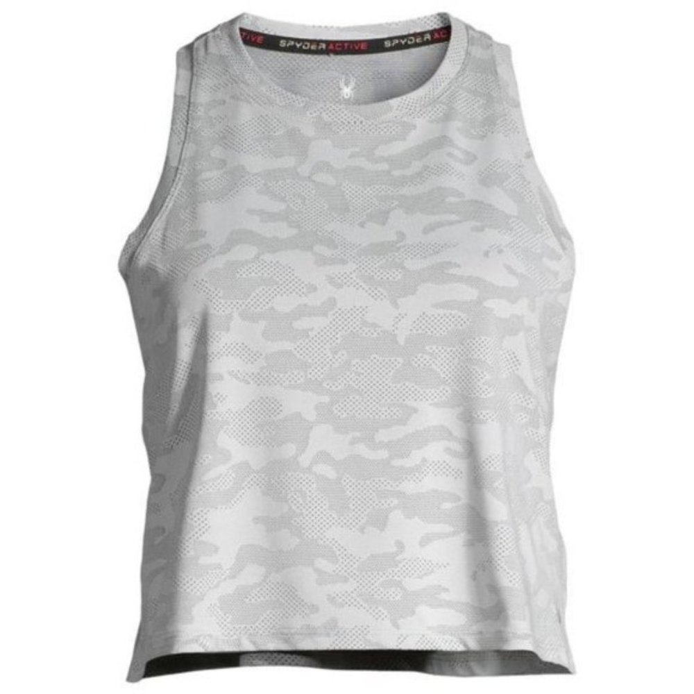 Spyder Camouflage Cropped Tank Top NWT